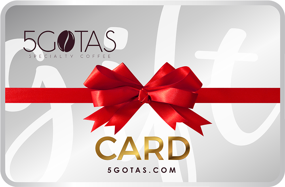 Gift Card 5 Gotas