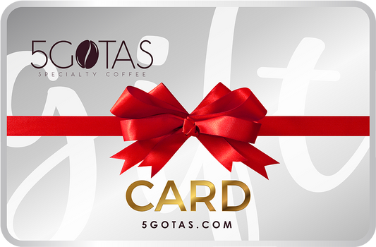 Gift Card 5 Gotas